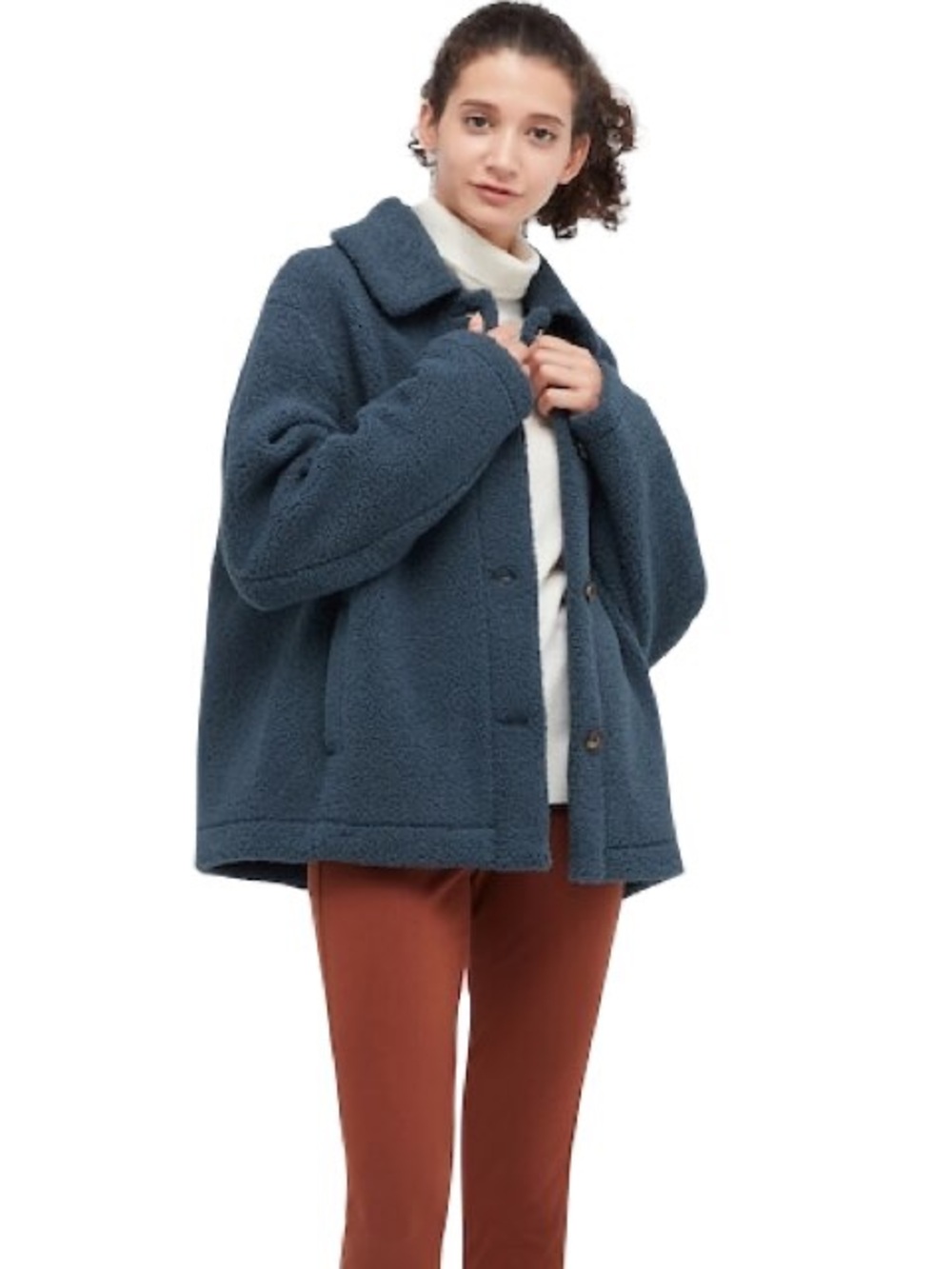 UNIQLO Pile Lined Fleece Jacket